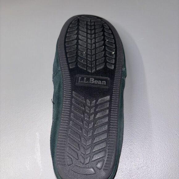 LL Bean Plaid Woman’s 9 M Sweater Fleece Slippers. EUC - Picture 11 of 13